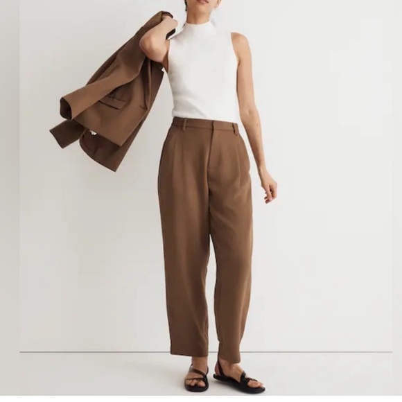 Madewell Pants - Madewell Tapered Crepe Pants